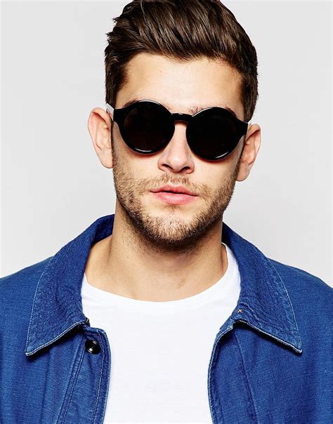 big round sunglasses mens|trendy round sunglasses.